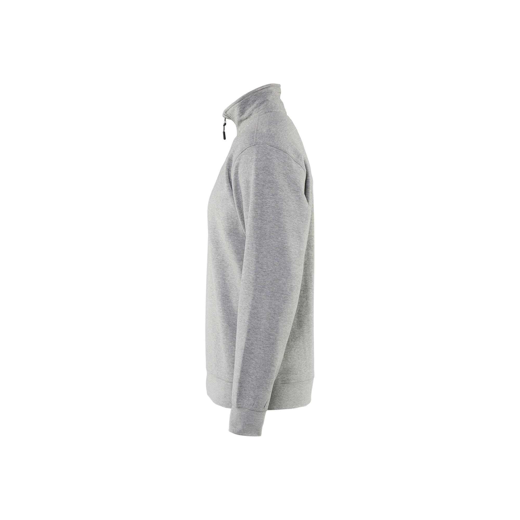 BLAKLADER 33651157 Half-zip Work Sweatshirt MEN - Brushed Terry Knit